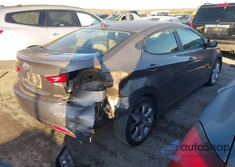 2013 Hyundai Elantra Limited из США, поврежденный, VIN 5NPDH4AE2DH180165